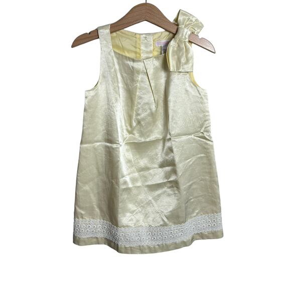 Janie & Jack Yellow Shift Dress - Picture 1 of 5